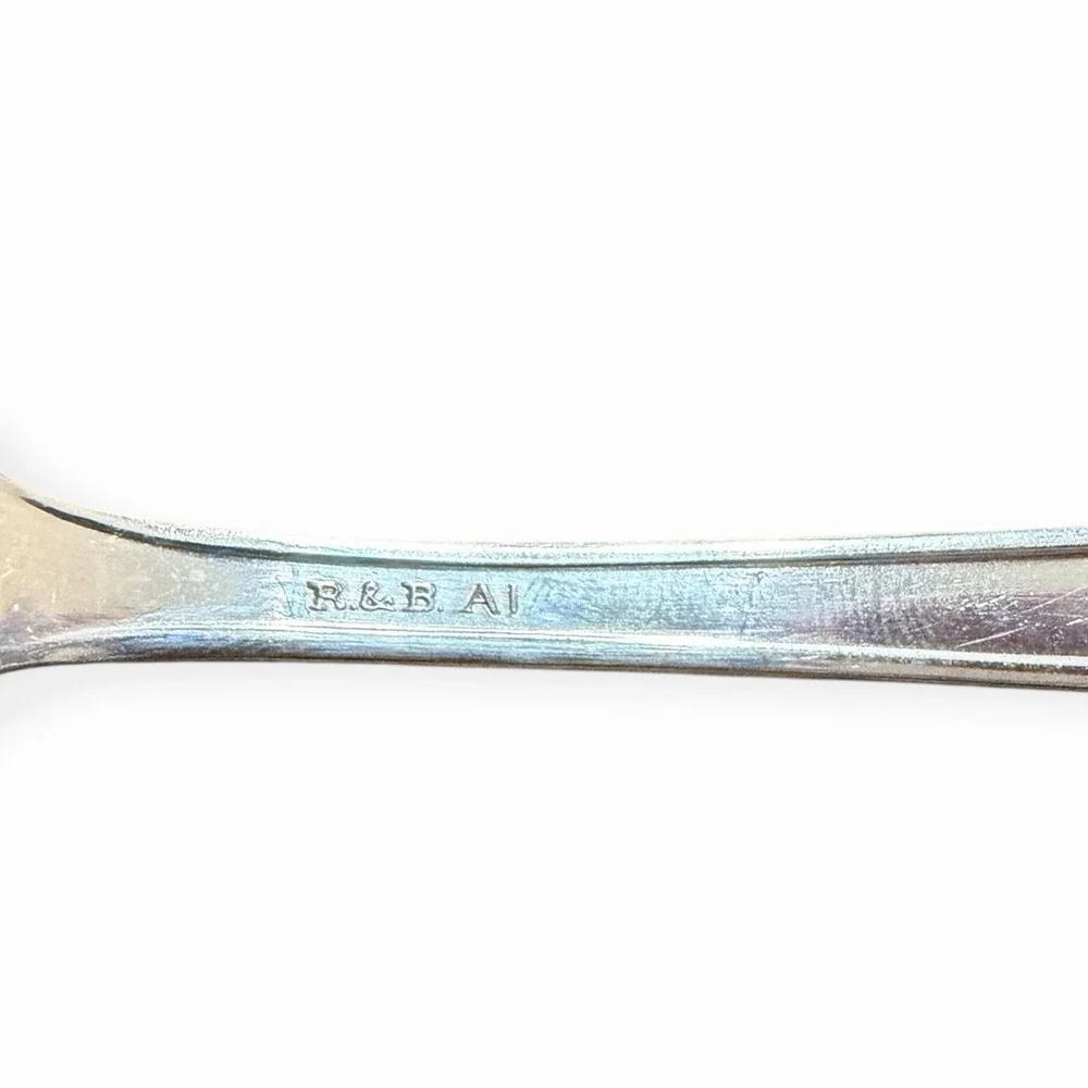 Vintage R &‎ B A1 Silverplated Dinner Fork Rose Pattern Replacement